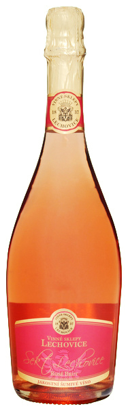 Sekt - Lechovice brut ROSÉ - 0,75 l