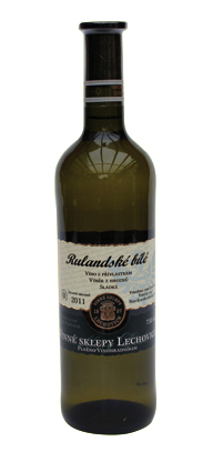 Rulandské bílé 0,75 - výběr z hroznů - 2011
