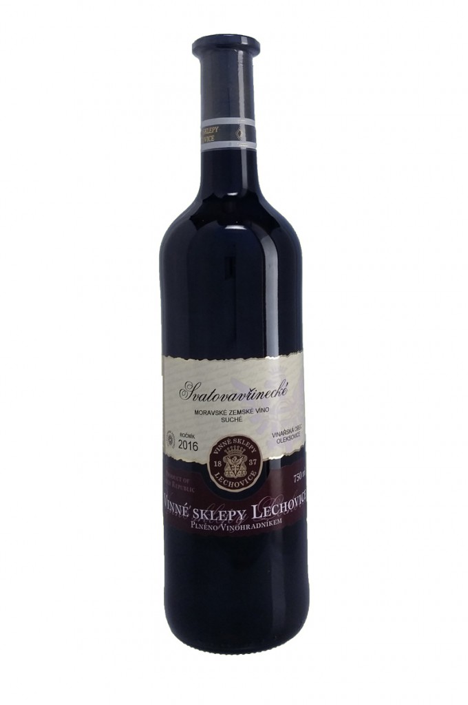 Svatovavřinecké - moravské zemské víno - 2016 - 0,75 l