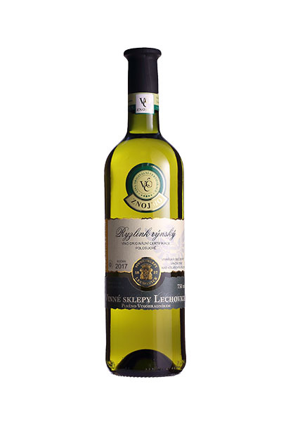 Ryzlink rýnský - víno originální certifikace VOC Znojmo