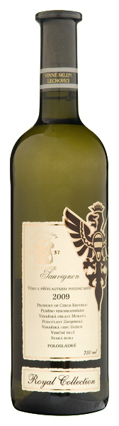 Sauvignon 0,75 - pozdní sběr - 2009 ROYAL