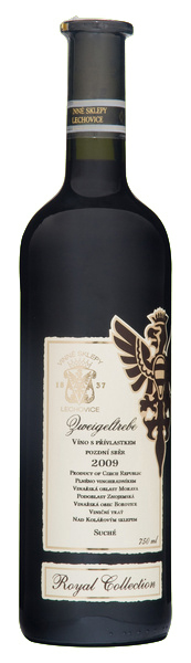 Zweigeltrebe 0,75 - pozdní sběr - 2009 - ROYAL