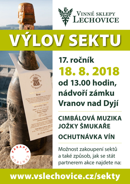 Výlov sektu - Vranov 18. 8. 2018