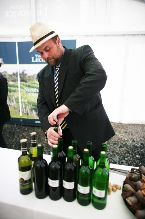 Lisování slámového vína v Brně 2010